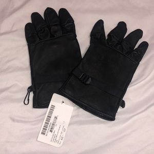 Black Leather gloves